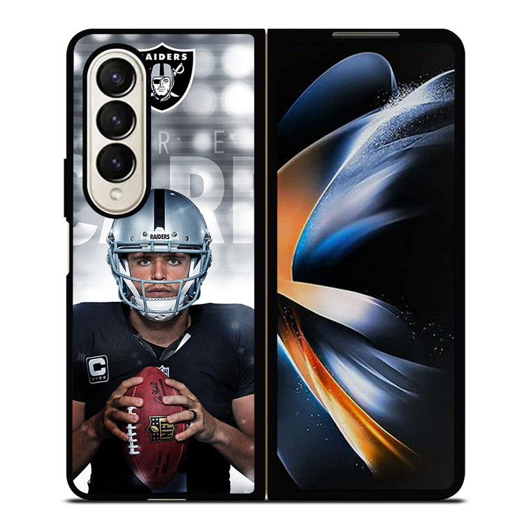 OAKLAND RAIDERS DEREK CARR Samsung Galaxy Z Fold 4 Case Cover