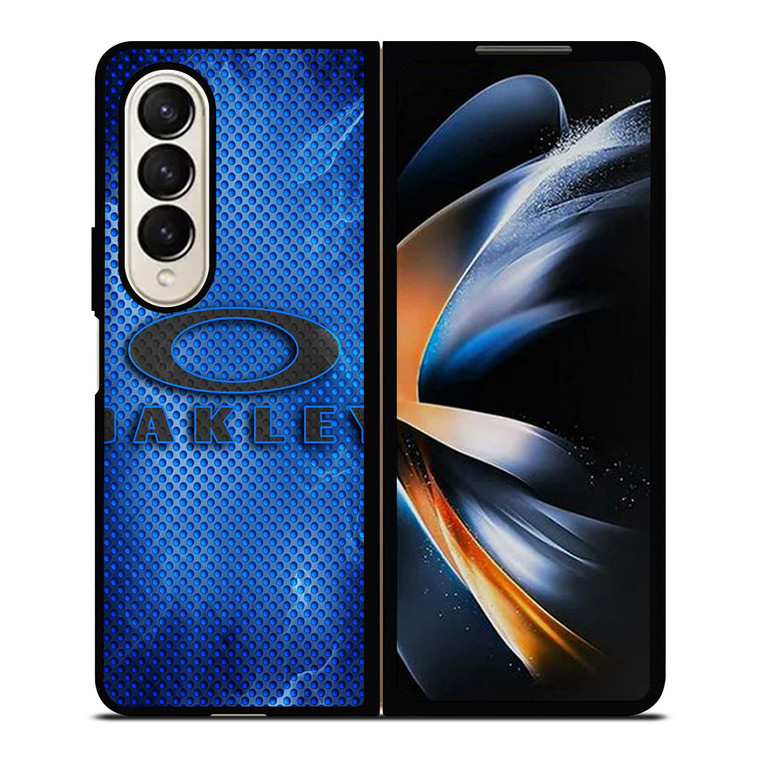 OAKLEY LOGO BLUE Samsung Galaxy Z Fold 4 Case Cover OAKLEY LOGO BLUE Samsung Galaxy Z Fold 4 Case Cover