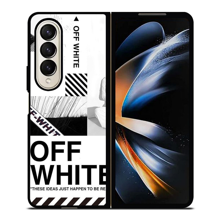 OFF WHITE ARTWORK Samsung Galaxy Z Fold 4 Case Cover