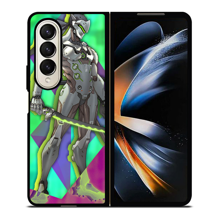 OVERWATCH GENJI Samsung Galaxy Z Fold 4 Case Cover OVERWATCH GENJI Samsung Galaxy Z Fold 4 Case Cover