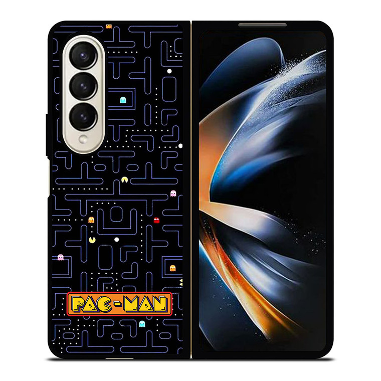 PAC MAN MAP BATTLE Samsung Galaxy Z Fold 4 Case Cover