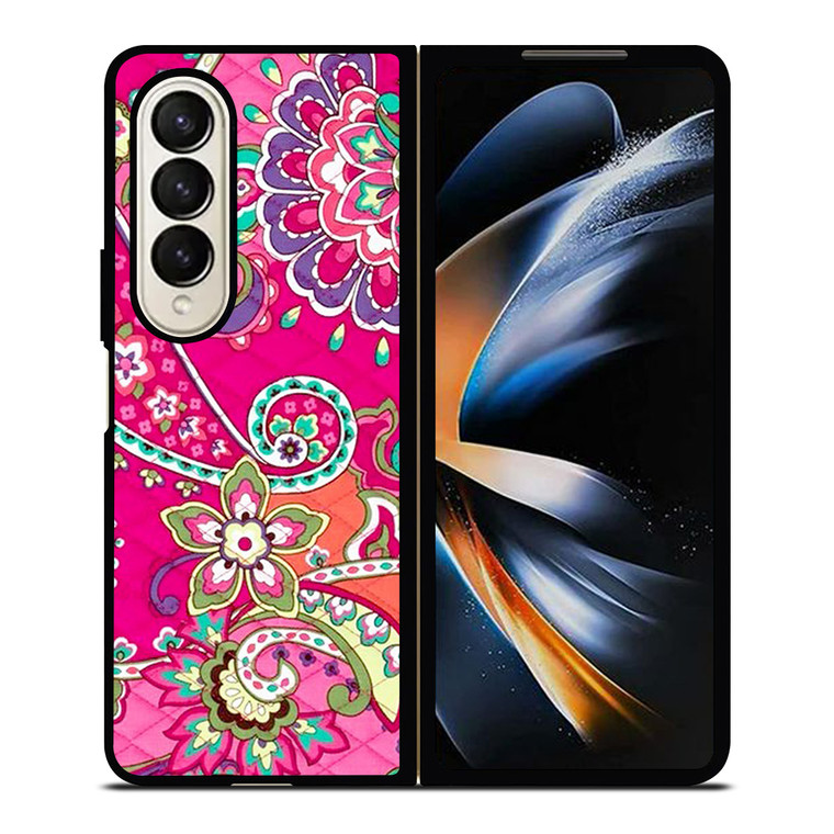 PINK SWIRLS VERA BRADLEY Samsung Galaxy Z Fold 4 Case Cover