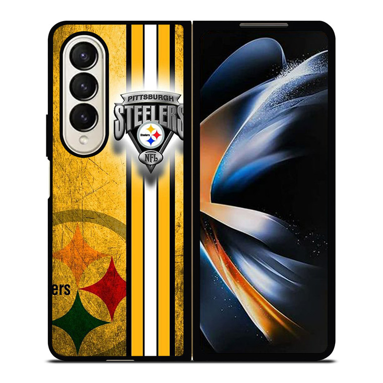 PITTSBURGH STEELERS FOOTBALL LOGO ICON Samsung Galaxy Z Fold 4 Case Cover