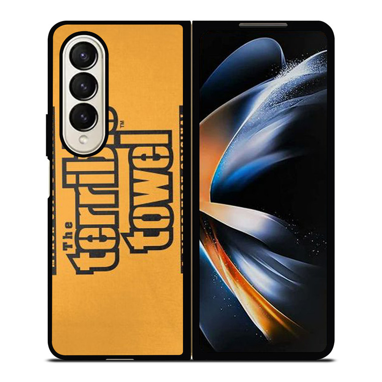 PITTSBURGH STEELERS TOWEL Samsung Galaxy Z Fold 4 Case Cover PITTSBURGH STEELERS TOWEL Samsung Galaxy Z Fold 4 Case Cover
