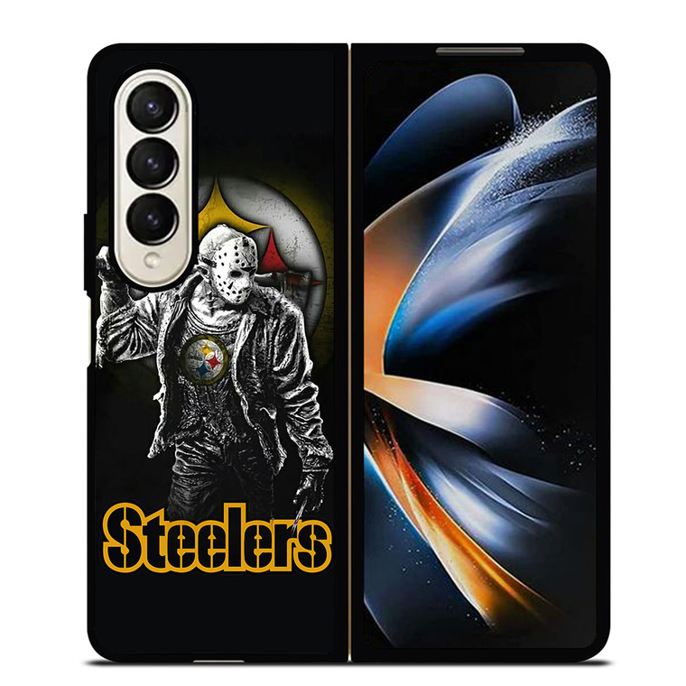 PITTSBURGH STEELERS VOORHEES Samsung Galaxy Z Fold 4 Case Cover