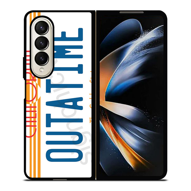 PLATE LICENSE CALIFORNIA Samsung Galaxy Z Fold 4 Case Cover