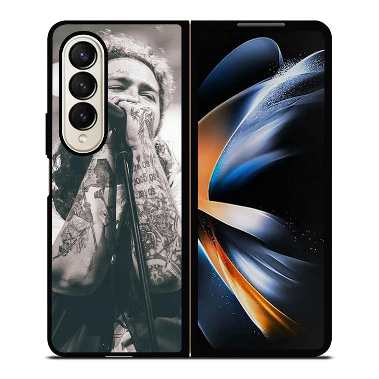 POST MALONE RAPPER Samsung Galaxy Z Fold 4 Case Cover POST MALONE RAPPER Samsung Galaxy Z Fold 4 Case Cover