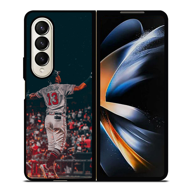RONALD ACUNA JR 13 ATLANTA BRAVES Samsung Galaxy Z Fold 4 Case Cover