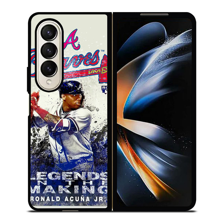 RONALD ACUNA JR ATLANTA BRAVES Samsung Galaxy Z Fold 4 Case Cover