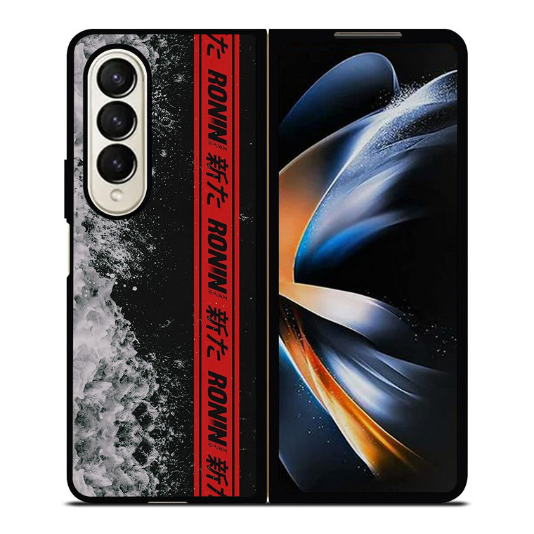 RONIN LOGO SPLASH WATER Samsung Galaxy Z Fold 4 Case Cover