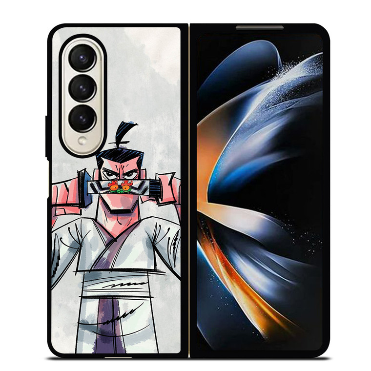 SAMURAI JACK ART Samsung Galaxy Z Fold 4 Case Cover SAMURAI JACK ART Samsung Galaxy Z Fold 4 Case Cover