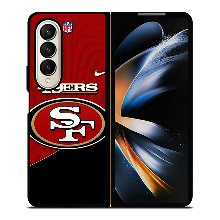SAN FRANCISCO 49ERS LOGO NFL CLUB Samsung Galaxy Z Fold 4 Case Cover SAN FRANCISCO 49ERS LOGO NFL CLUB Samsung Galaxy Z Fold 4 Case Cover