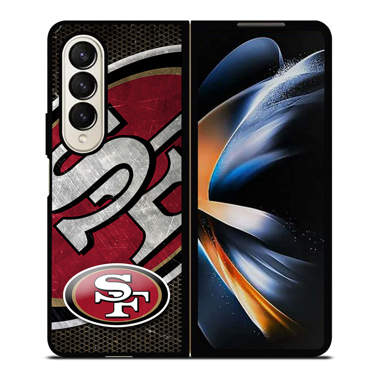 SF SAN FRANCISCO 49ERS LOGO Samsung Galaxy Z Fold 4 Case Cover SF SAN FRANCISCO 49ERS LOGO Samsung Galaxy Z Fold 4 Case Cover