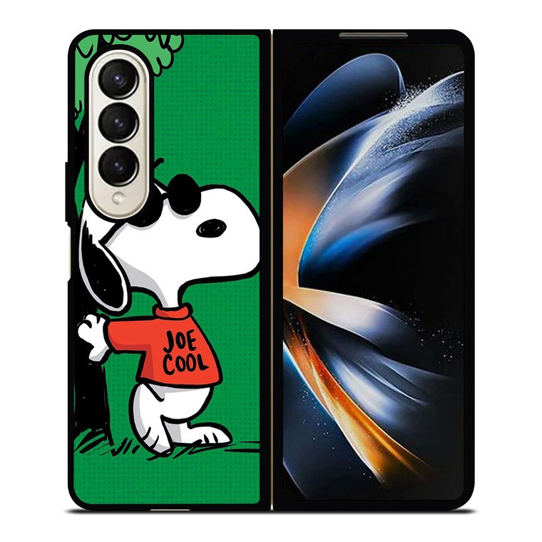 SNOOPY JOE COOL THE PEANUTS Samsung Galaxy Z Fold 4 Case Cover SNOOPY JOE COOL THE PEANUTS Samsung Galaxy Z Fold 4 Case Cover