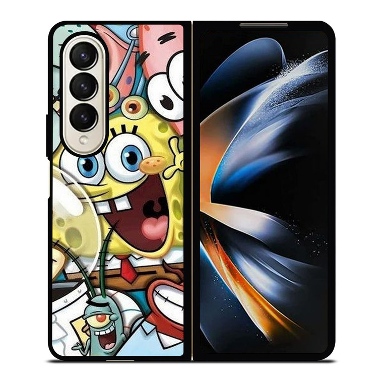 SPONGEBOB AND FRIENDS Samsung Galaxy Z Fold 4 Case Cover SPONGEBOB AND FRIENDS Samsung Galaxy Z Fold 4 Case Cover