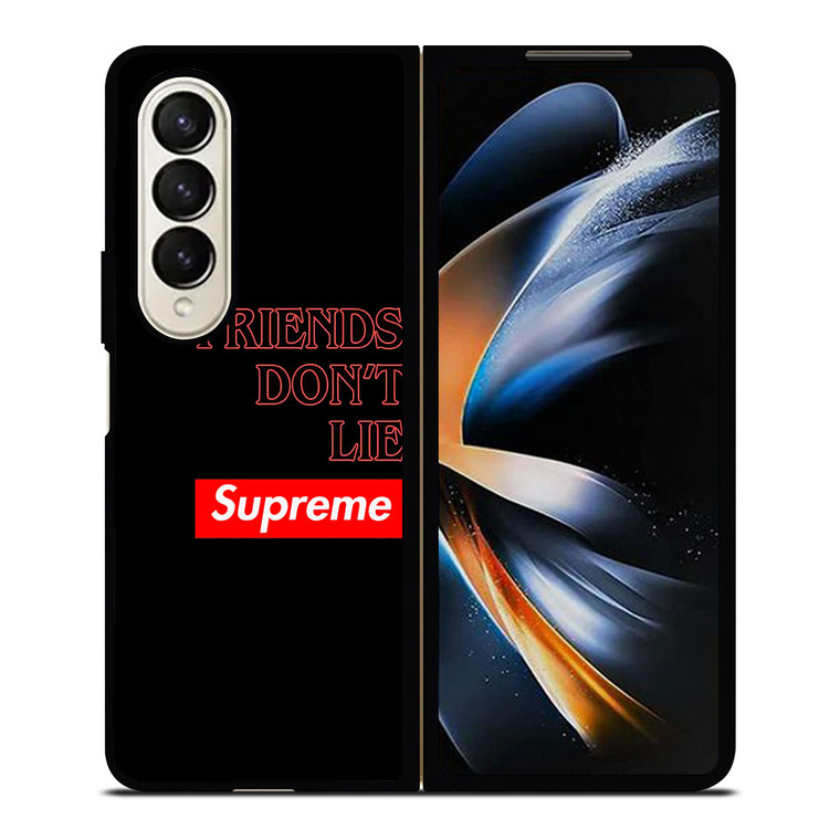 SUPREME FRIENDS DON'T LIE Samsung Galaxy Z Fold 4 Case Cover