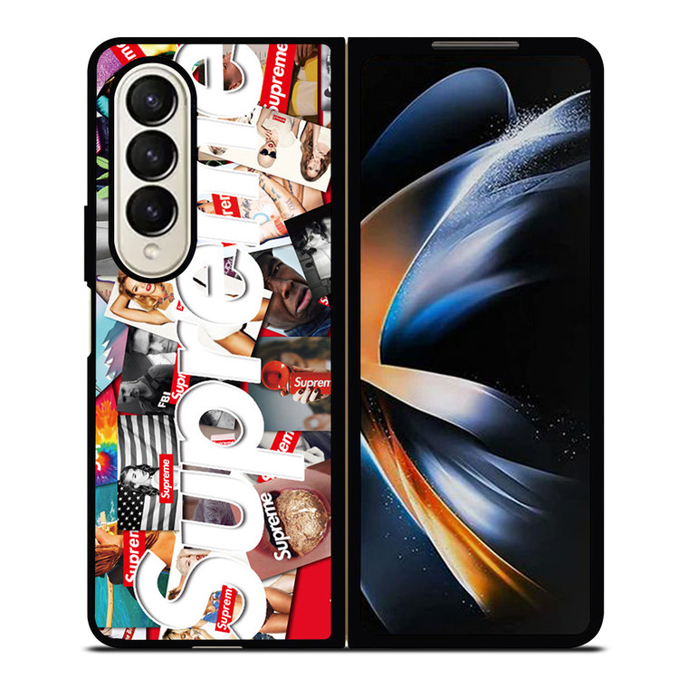 SUPREME STICKER FASHION SEXY Samsung Galaxy Z Fold 4 Case Cover