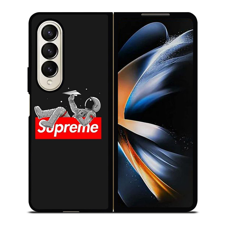SUPREME X ASTRONAUT Samsung Galaxy Z Fold 4 Case Cover SUPREME X ASTRONAUT Samsung Galaxy Z Fold 4 Case Cover