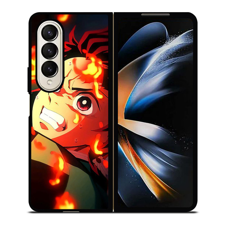 TANJIRO KAMADO DEMON SLAYER ANIME Samsung Galaxy Z Fold 4 Case Cover