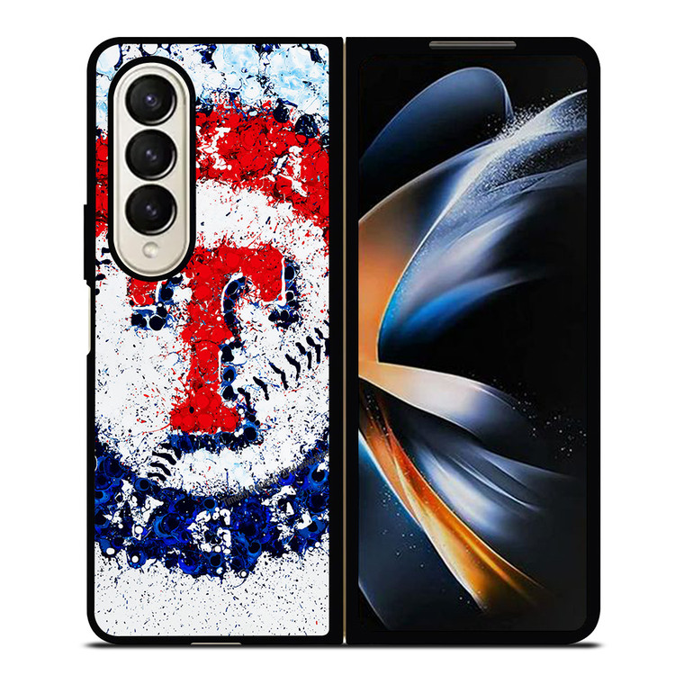TEXAS RANGERS PRIMARY Samsung Galaxy Z Fold 4 Case Cover