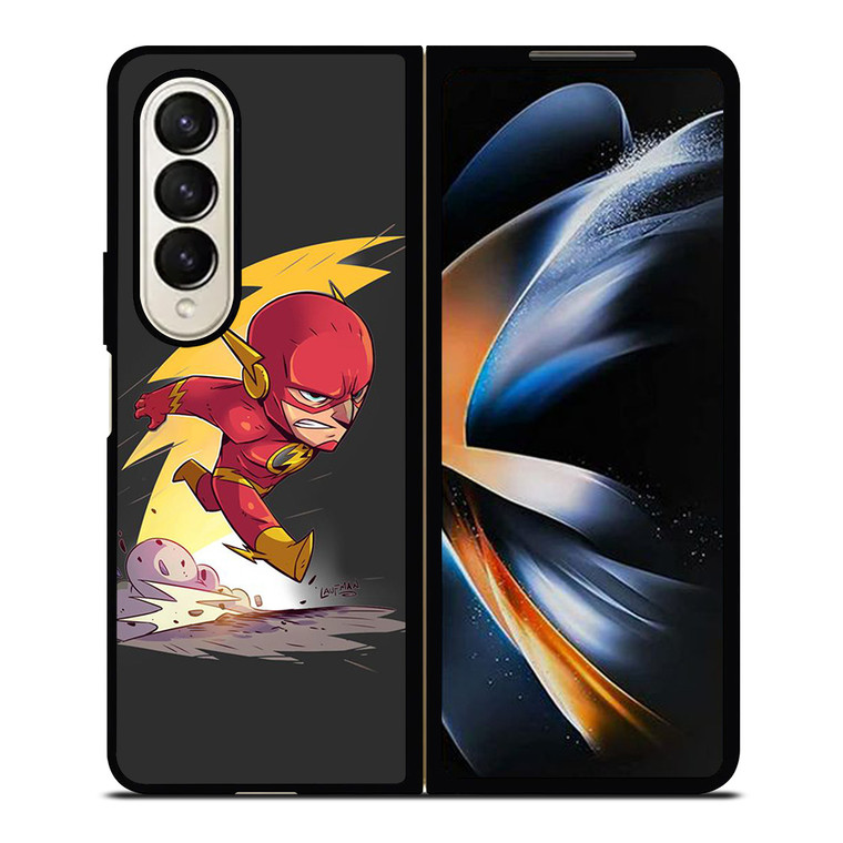 THE FLASH CARTOON KAWAII DC Samsung Galaxy Z Fold 4 Case Cover