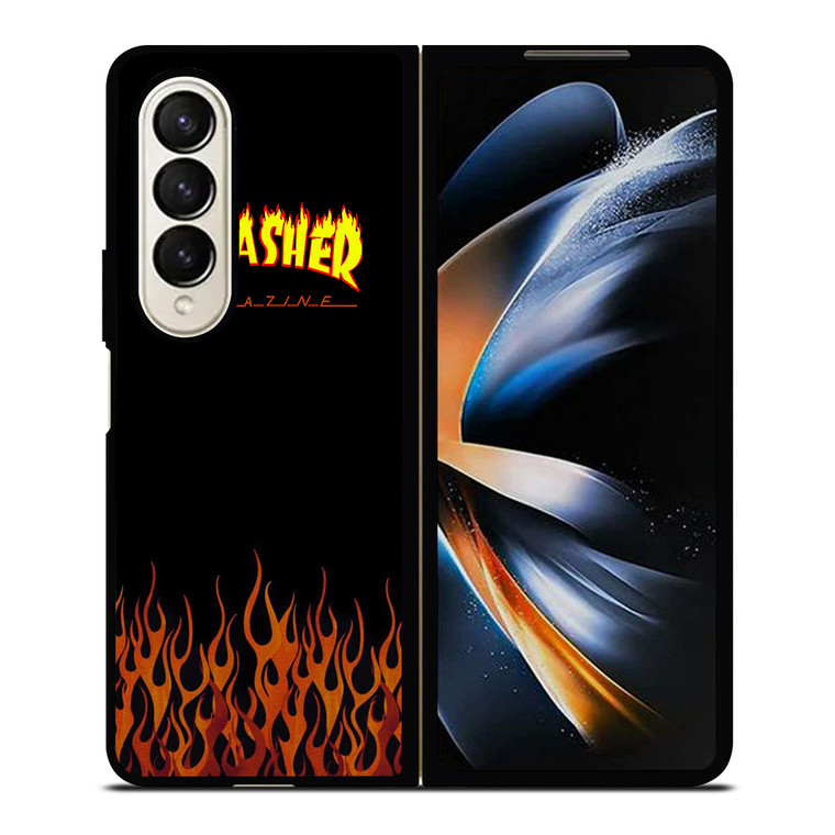 TRASHER SMOLDERING Samsung Galaxy Z Fold 4 Case Cover