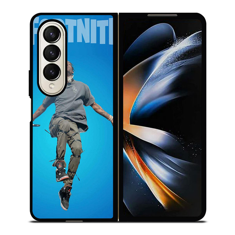 TRAVIS SCOTT FORNITE BLUE Samsung Galaxy Z Fold 4 Case Cover