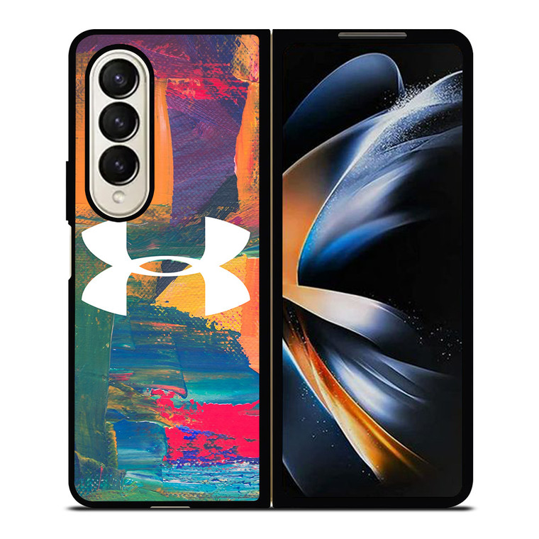 UNDER ARMOUR LOGO ABSTRACT PAINT Samsung Galaxy Z Fold 4 Case Cover