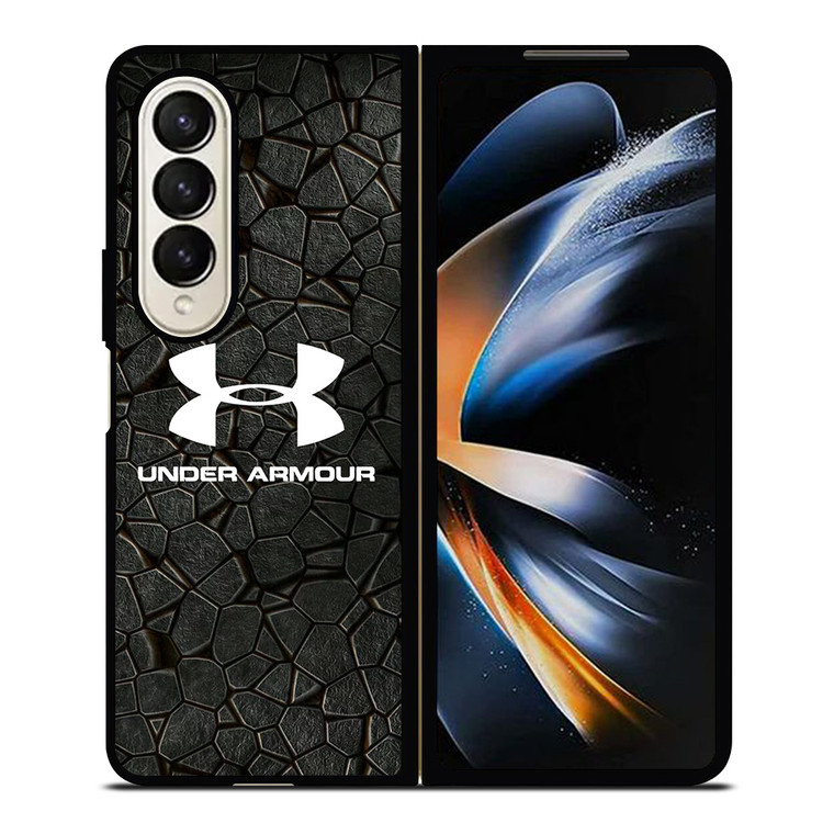 UNDER ARMOUR LOGO STONE Samsung Galaxy Z Fold 4 Case Cover UNDER ARMOUR LOGO STONE Samsung Galaxy Z Fold 4 Case Cover