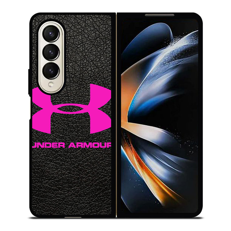 UNDER ARMOUR PINK LOGO Samsung Galaxy Z Fold 4 Case Cover
