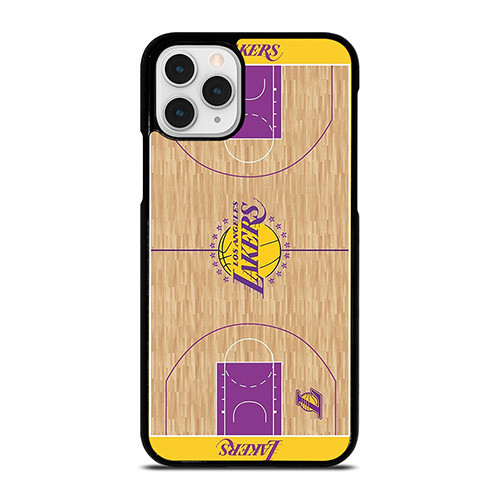 LA LAKERS BASKETBALL FIELD iPhone 11 Pro Case