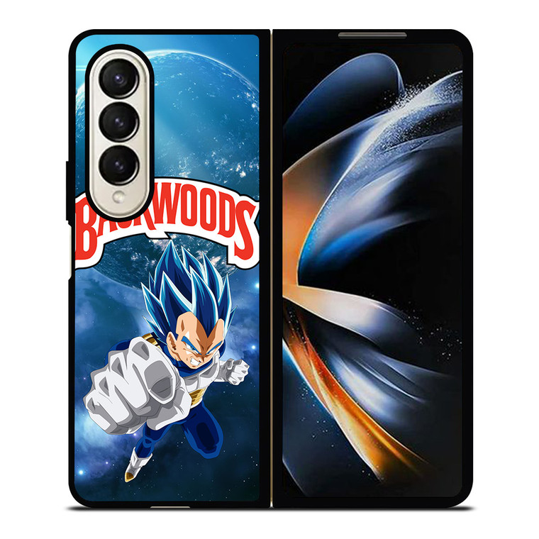 VEGETA DRAGON BALL BACKWOOD Samsung Galaxy Z Fold 4 Case Cover