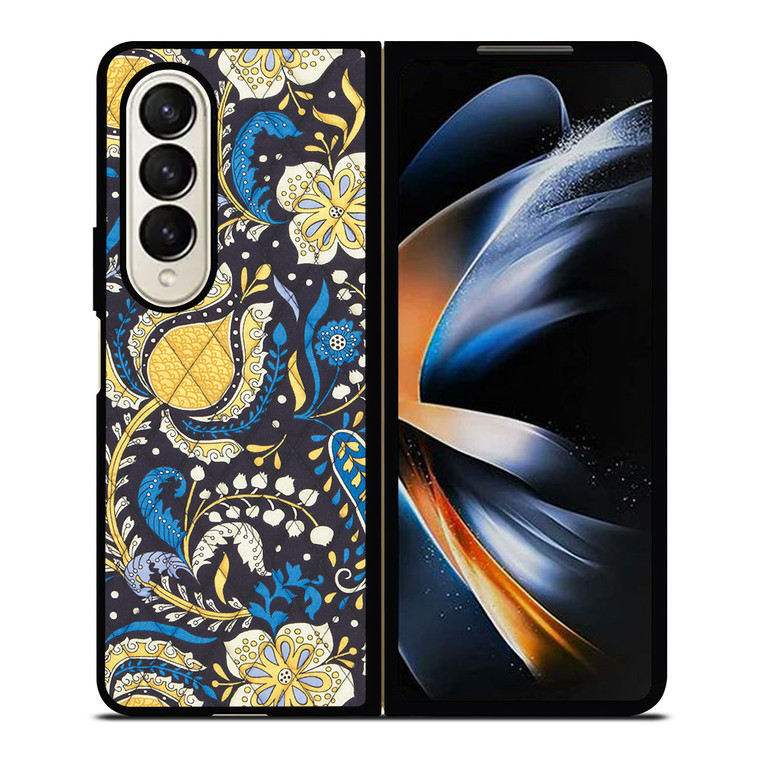 VERA BRADLEY ELLIE BLUE Samsung Galaxy Z Fold 4 Case Cover