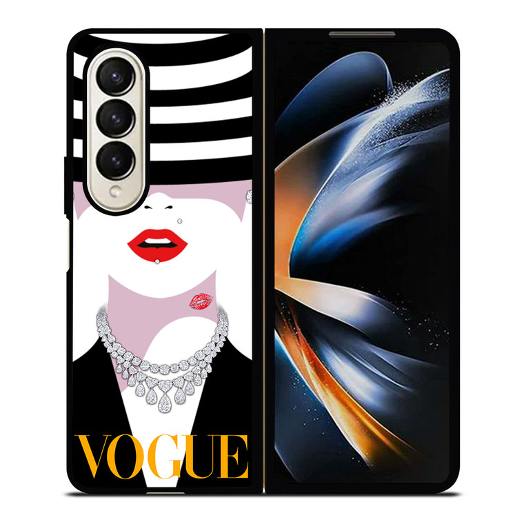 VOGUE LOGO WOMAN Samsung Galaxy Z Fold 4 Case Cover