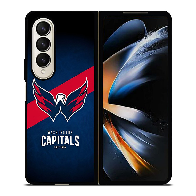 WASHINGTON CAPITALS LOGO NHL HOCKEY CLUB Samsung Galaxy Z Fold 4 Case Cover
