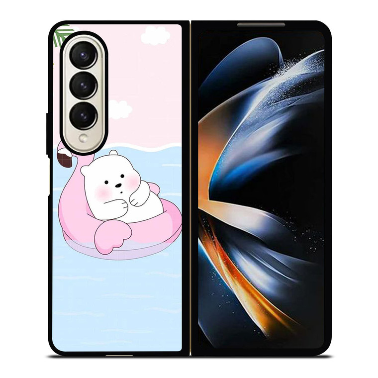 WE BARE BEARS ICE BEARS SUMMER Samsung Galaxy Z Fold 4 Case Cover