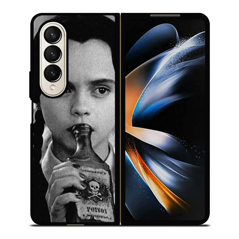 WEDNESDAY ADDAMS Samsung Galaxy Z Fold 4 Case Cover WEDNESDAY ADDAMS Samsung Galaxy Z Fold 4 Case Cover