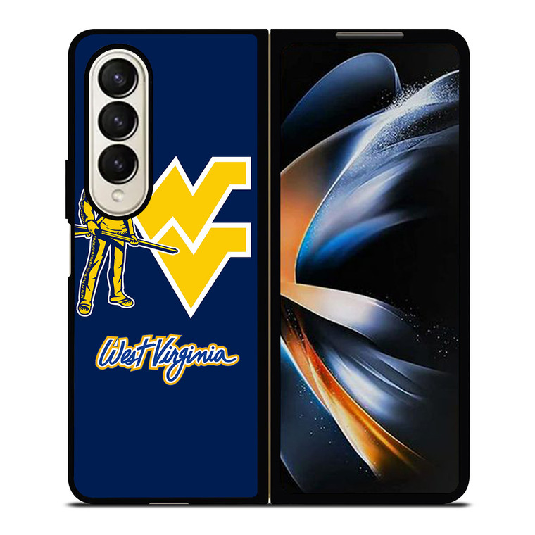WEST VIRGINIA MOUNTAINEERS Samsung Galaxy Z Fold 4 Case Cover