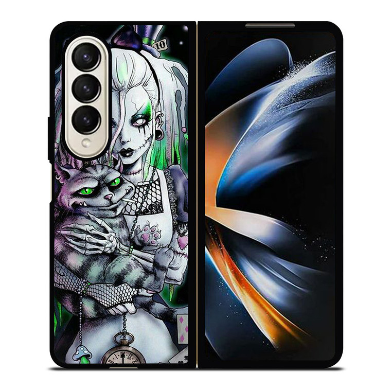 ZOMBIE ALICE IN WONDERLAND Samsung Galaxy Z Fold 4 Case Cover