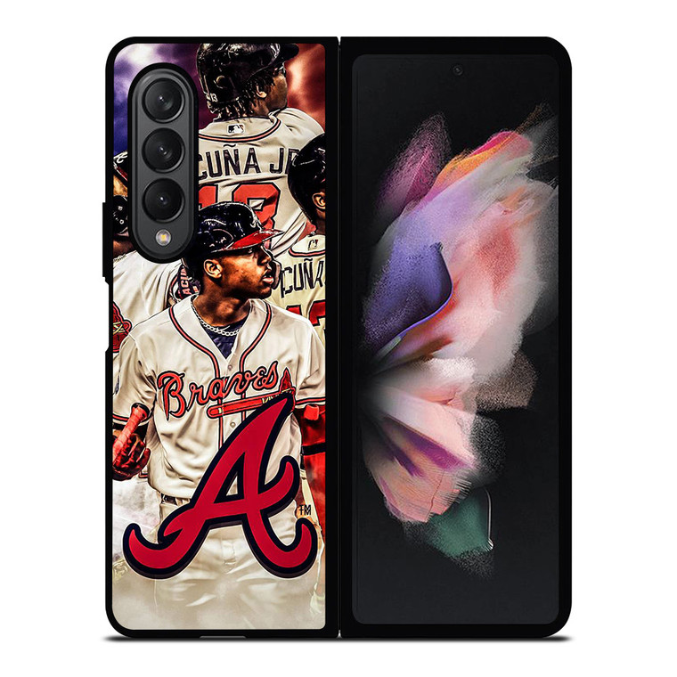 ACUNA JR ATLANTA BRAVES 13 Samsung Galaxy Z Fold 3 Case Cover