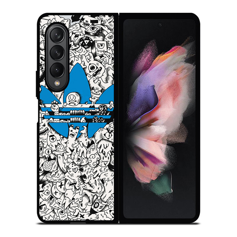 ADIDAS DOODLE DESIGN Samsung Galaxy Z Fold 3 Case Cover