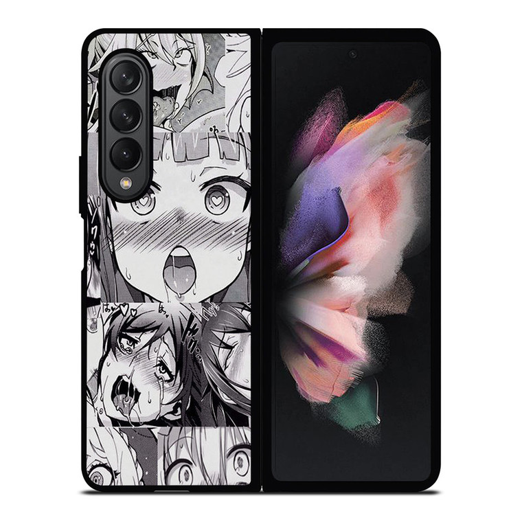 AHEGAO ANIME Samsung Galaxy Z Fold 3 Case Cover
