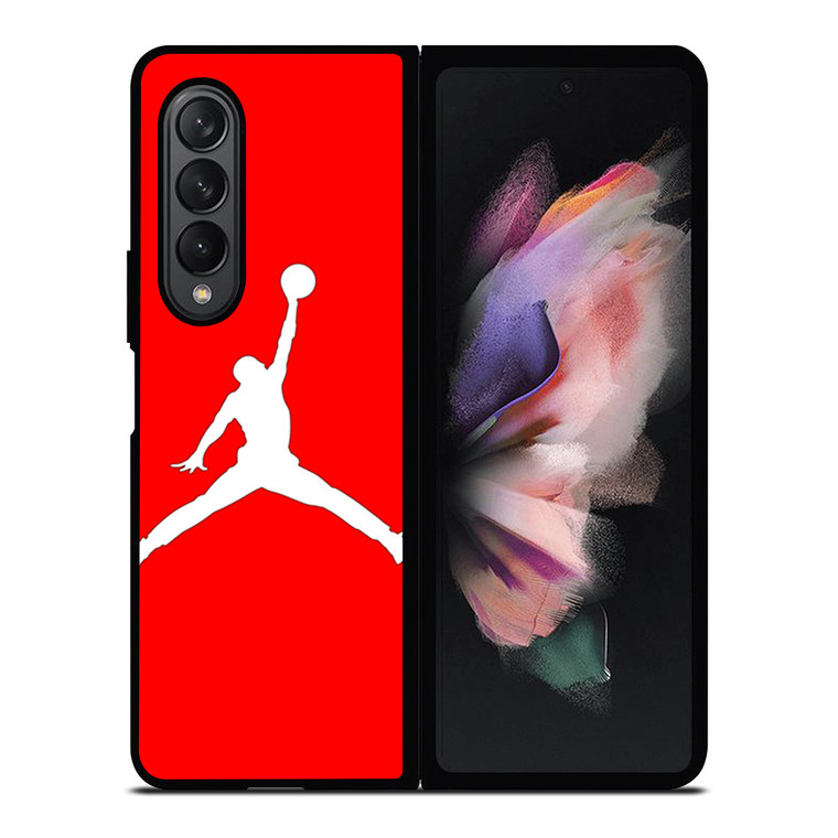 AIR JORDAN IN RED Samsung Galaxy Z Fold 3 Case Cover