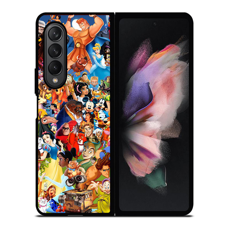 ALL DISNEY CHARACTERS Samsung Galaxy Z Fold 3 Case Cover ALL DISNEY CHARACTERS Samsung Galaxy Z Fold 3 Case Cover