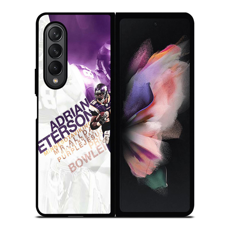 ANDRIAN PETERSON ACTION Samsung Galaxy Z Fold 3 Case Cover