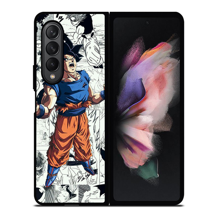 ANIME DRAGONBALL SUPER SAIYA SON GOKU COMIC Samsung Galaxy Z Fold 3 Case Cover