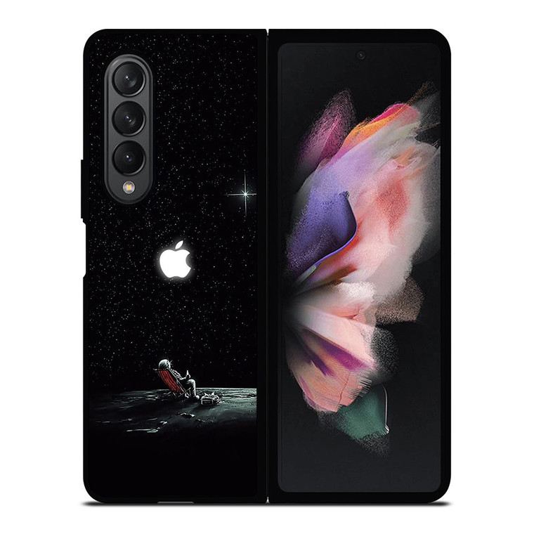 APPLE ON THE MOON Samsung Galaxy Z Fold 3 Case Cover