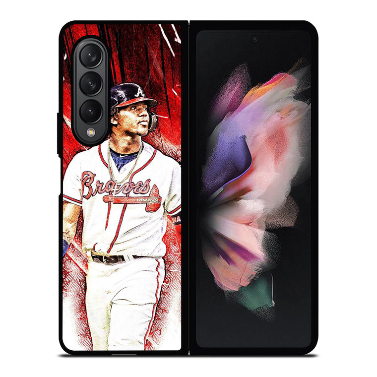 ATLANTA BRAVERS ACUNA JR Samsung Galaxy Z Fold 3 Case Cover