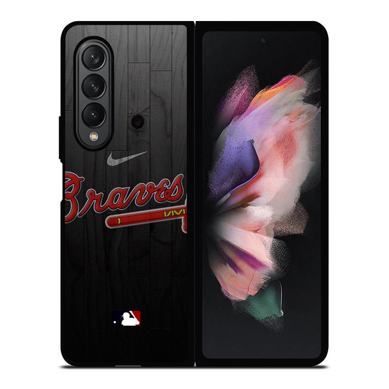 ATLANTA BRAVES MLB LOGO Samsung Galaxy Z Fold 3 Case Cover