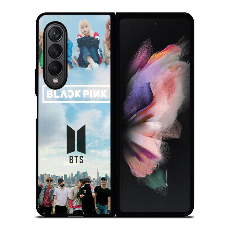 BLACKPINK VS BTS KPOP GROUP Samsung Galaxy Z Fold 3 Case Cover